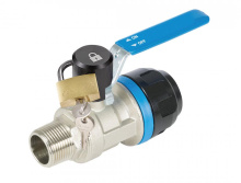 Topring 08.415.01 - 50 mm Ball Valve With Locking Handle 1-1/2 (M) NPT S08