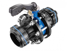 Topring 08.428.01 - 100 mm Aluminum Ball Valve With Locking Handle S08