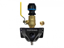 Topring 08.458 - 3 Port Aluminum Wall Manifold 1/2 (F) NPT for 20 mm S08