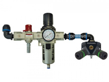 Topring 08.622.04 - FR Unit and Wall Manifold With 2 Composite Couplers Ultraflo for 25 mm S08