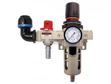 Topring 08.622 - FR Unit and Wall Manifold With 2 Steel Couplers 1/4 Industrial for 25 mm S08