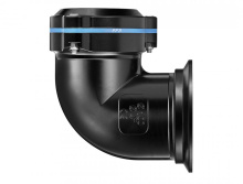 Topring 08.940.09 - 100 mm Aluminum Compact Connection 90Â° Elbow Union S0