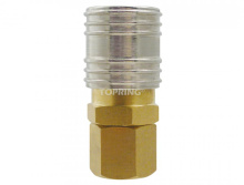 Topring 20.844.05 - 1/4 Industrial Brass Quick Coupler 1/4 (F) NPT