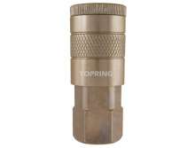 Topring 22.892.02 - 1/2 Industrial Steel Quick Coupler 3/4 (F) NPT
