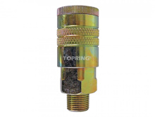 Topring 25.762.02 - 1/2 Truflate Steel Quick Coupler 3/8 (M) NPT