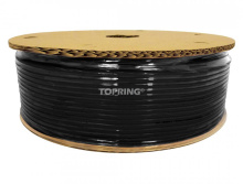 Topring 35.338.01 - Black Polyurethane Tube 3/8 O.D. 330 Feet