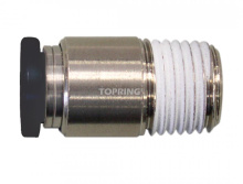 Topring 42.021 - 3/8 in. Push-to-Connect to 1/2 (M) BSPT Hexagonal Adapter