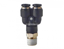 Topring 42.777 - 1/2 in. Push-to-Connect to 1/2 (M) BSPT Y Adapter