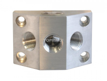 Topring 47.3 - Manifold (2)1/2(F)NPT x (3)1/4(F)NPT Alu
