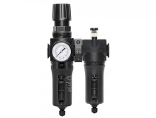 Topring 50.638A - 5 Micron Filter Regulator 30 to 125 PSI and Lubricator 1/2 (F) NPT S50