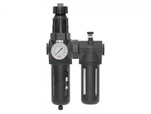 Topring 50.651A - 5 Micron Filter Regulator 30 to 125 PSI and Lubricator 3/4 (F) NPT S50