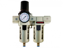 Topring 51.397 - 5 Micron Filter Regulator 5 to 125 PSI and 0.3 Micron Coalescing Filter 3/8 (F) NPT S51