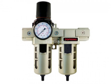 Topring 51.398 - 5 Micron Filter Regulator 5 to 125 PSI and 0.3 Micron Coalescing Filter 3/8 (F) NPT S51