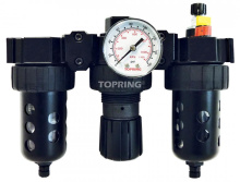 Topring 52.506 - 40 Micron FRL Unit 5 to 250 PSI 3/8 (F) NPT S52