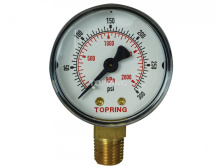 Topring 55.53 - Gauge 4" - 1/4NPT LM 0-300