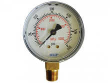 Topring 55.54 - Gauge 4" - 1/4NPT LM 0-600