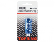 Topring 58.955C - Aluminum Air Fuse 32 SCFM 1/4 (M) to 1/4 (F) NPT