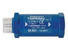 Topring 58.962 - Aluminum Air Fuse 96 SCFM 1/2 (M) to 1/2 (F) NPT