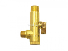 Topring 59.714 - Brass Ball Valve Strainer With 1/2 (M) NPT Outlet