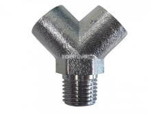 Topring 62.86 - Air Manifold 1/4(M)NPT x 1/4(F)NPT 2 In 1