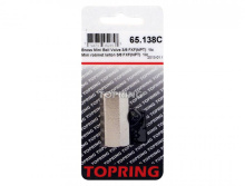 Topring 65.138C - Brass Mini Ball Valve 3/8 (F) NPT