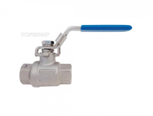 Topring 65.275 - Stainless Steel Ball Valve With Locking Handle 3/4 (F) NPT