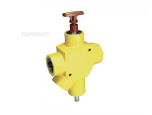Topring 65.666 - Aluminum Lockout Valve With Locking Handle 2 (F) NPT