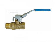 Topring 65.69 - Brass Ball Valve 1-1/4(M-F)NPT CRN