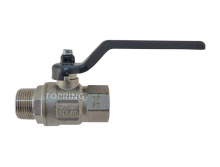Topring 65.908 - Brass Ball Valve 3/4 (M) BSPT to 3/4 (F) BSPP