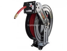 Topring 79.509 - XL Hose Reel With 1/2 I.D. 50 ft. Rubber Hose