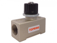 Topring 85.535 - Aluminum Flow Control Valve for Cylinder 1/2 (F) NPT