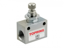 Topring 85.544 - Aluminum Flow Control Valve for Cylinder 1/2 (F) NPT