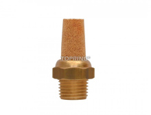 Topring 86.130.02 - Brass Pneumatic Muffler 1 (M) NPT