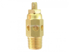 Topring 86.325.01 - Brass Pneumatic Muffler With Regulator 1 (M) NPT