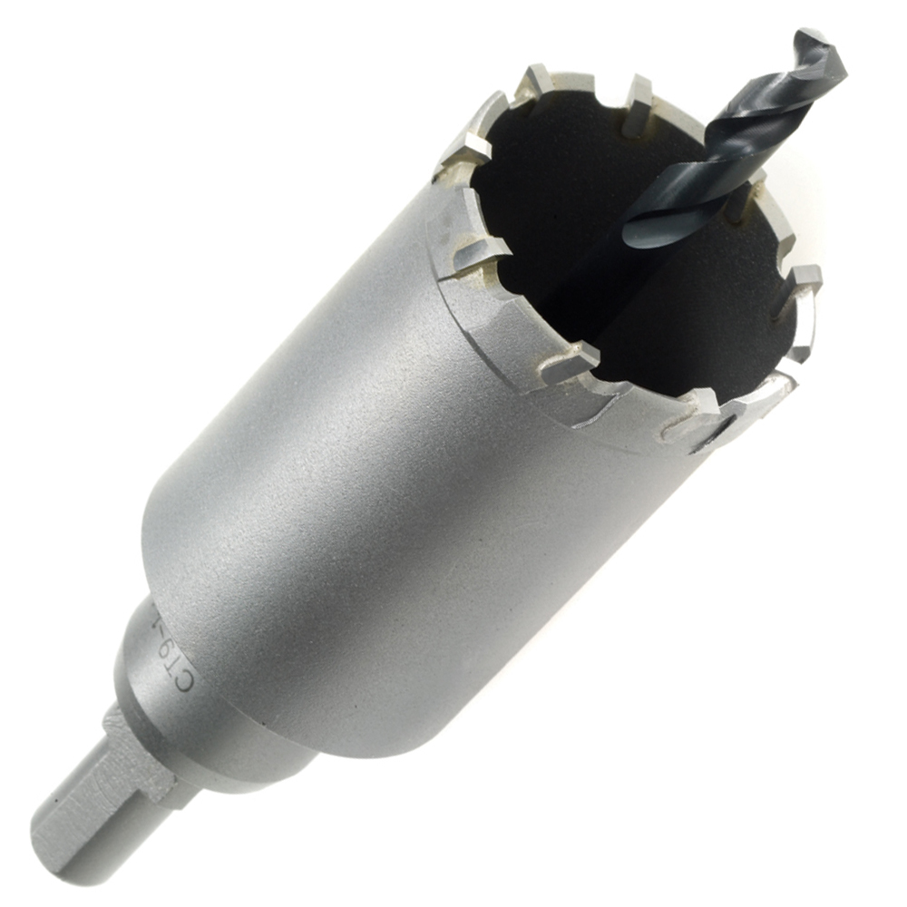 Carbide Tipped Hole Cutter (2&#34; Depth of Cut): 2-1/8