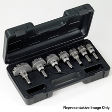 Champion Cutting Tools CT5P-SET-1 - CT5 Carbide Tipped Hole Cutter 5 Piece Electrician's Set (3/16" Depth of Cut)