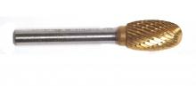 Champion Cutting Tools SE1-IPAC - SE1 Double Cut Carbide Bur For Ferrous Metals