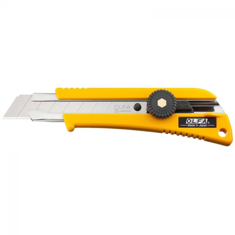 L-2 18mm Classic Rubber Grip Ratchet HD Utility Knife