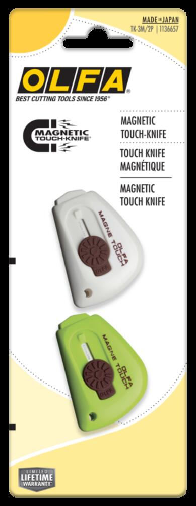TK-3M/2P Disposable Magnetic Touch Knife with Retractable Blade