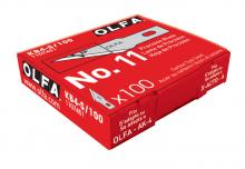 OLFA 1107451 - KB4-S/100 No.11 Precision Graphic/Art Blade, 100pk