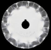 OLFA 1061410 - SCB45-1 45mm Scallop Blade, 1/pk