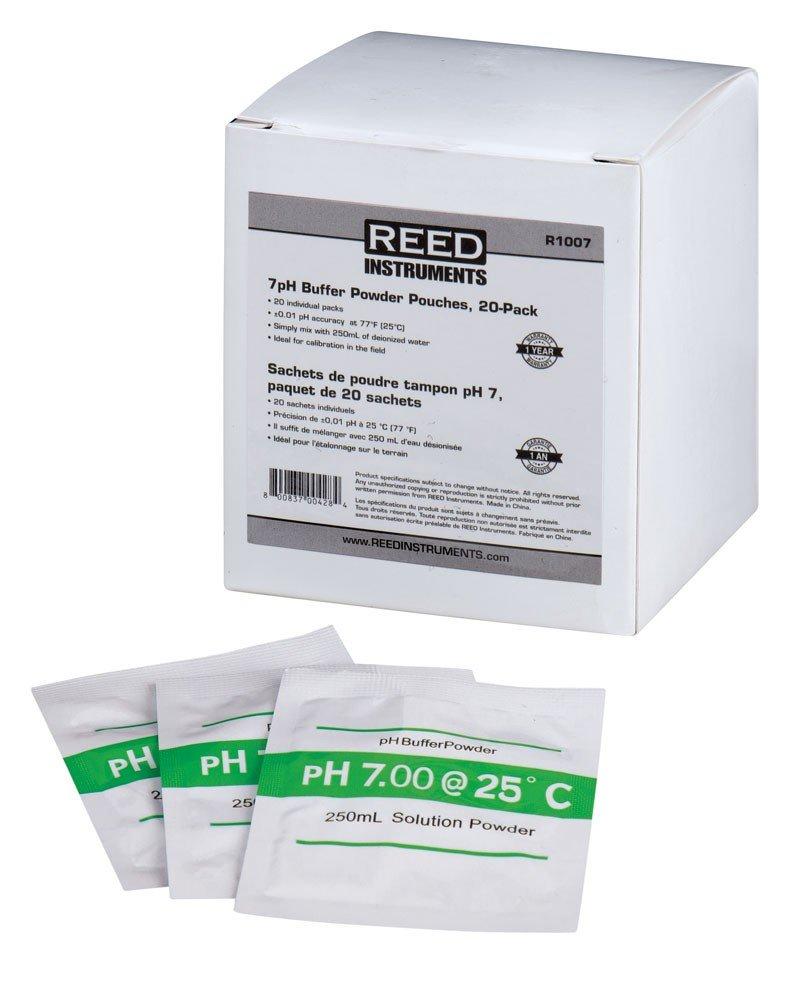 REED R1007 pH 7 Calibration Buffer Pouches