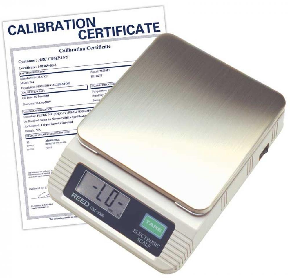 REED GM5000-NIST Electronic Scale