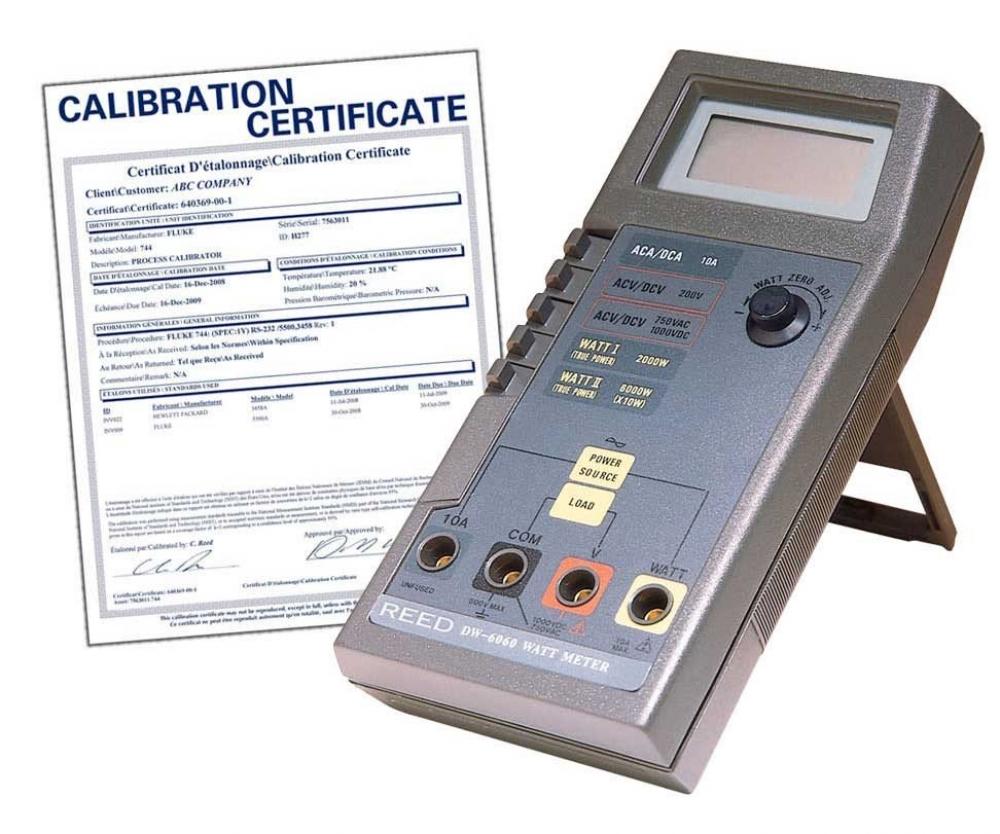 REED DW-6060 Watt Meter