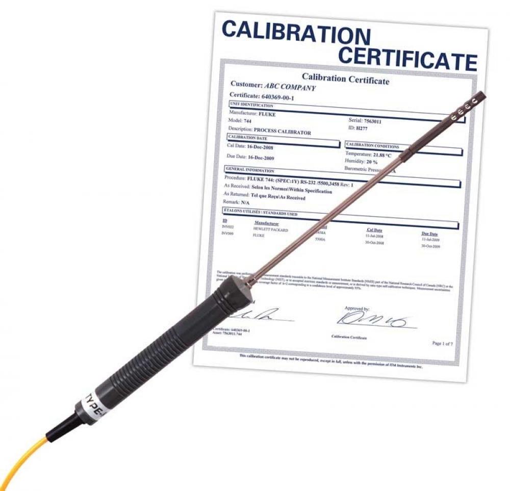 REED LS-103-NIST Air/Gas Thermocouple Probe