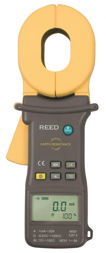 REED MS2301 Clamp-on Ground Resistance Tester