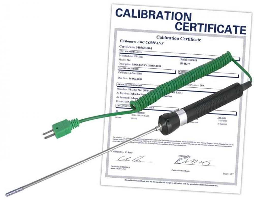 REED R2500-NIST Air/Gas Thermocouple Probe