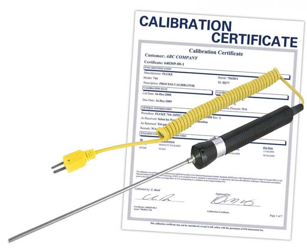 REED R2950-NIST Immersion Thermocouple Probe