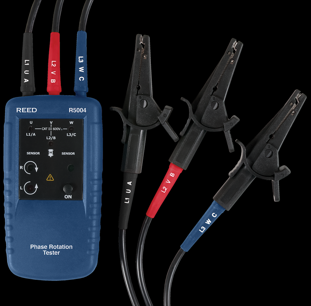 REED R5004 Motor Rotation / 3-Phase Tester