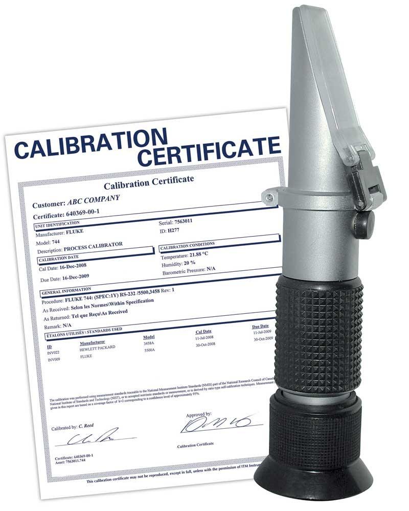 REED R9600-NIST Salinity Refractometer with NIST Traceable Certificate